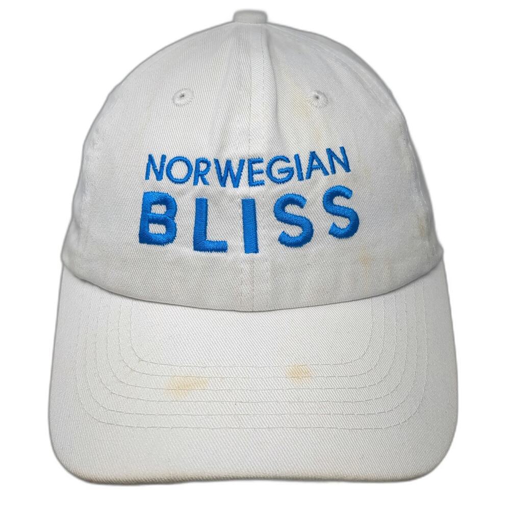 DMR Classic Headwear Baseball Cap White One Size Strapback Norwegian Bliss Hat
